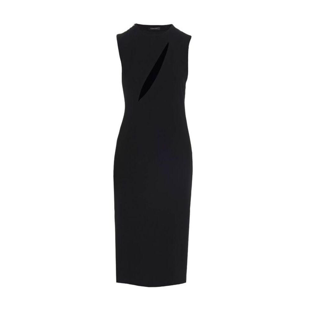 Versace Women Cut Out Midi Dress
